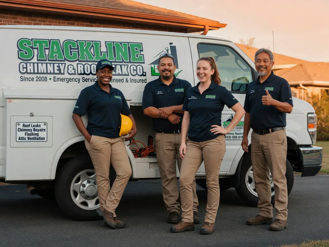 Chimney flashing repair company in Rumford, RI